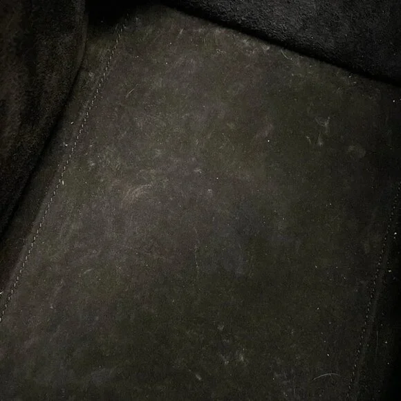 CELINE Luggage Mini Shopper Black Drummed Calf - Handbag - Picture 14 of 15